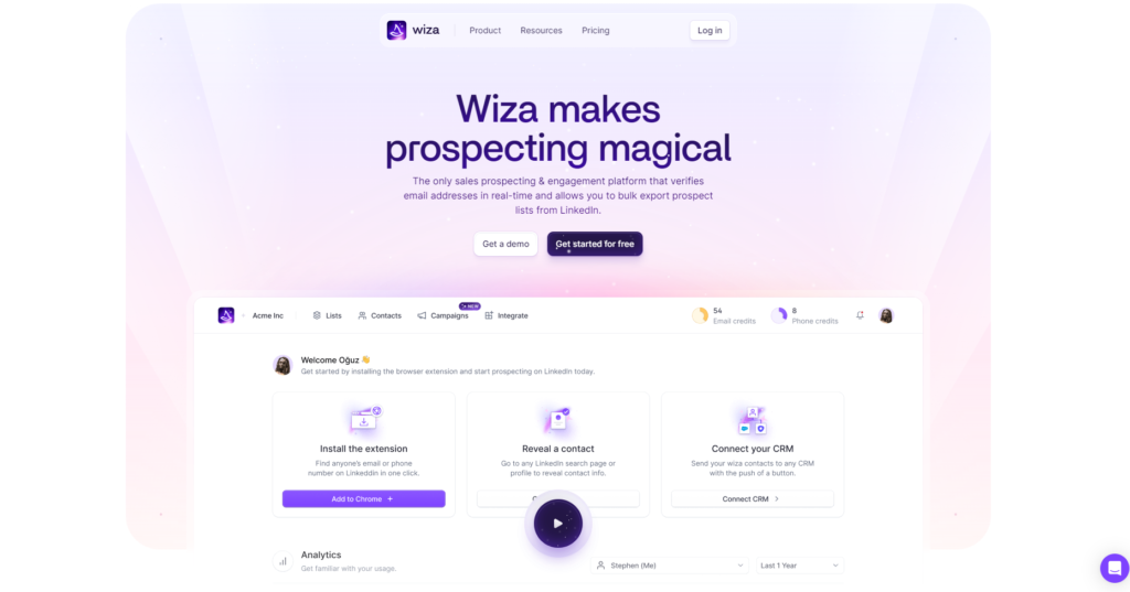 Wiza as a ZoomInfo alternative
