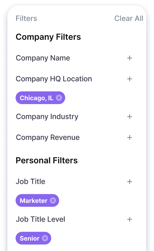 Linkedin profile card