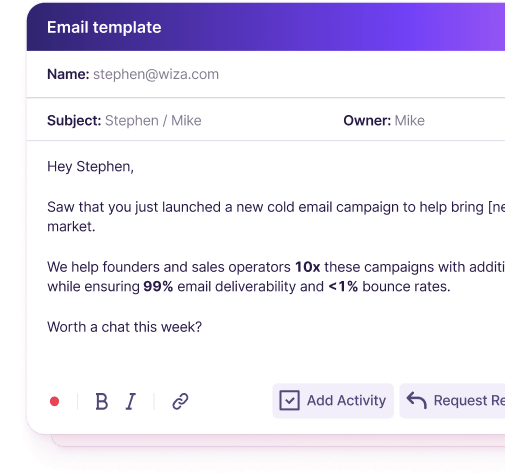 Email Template