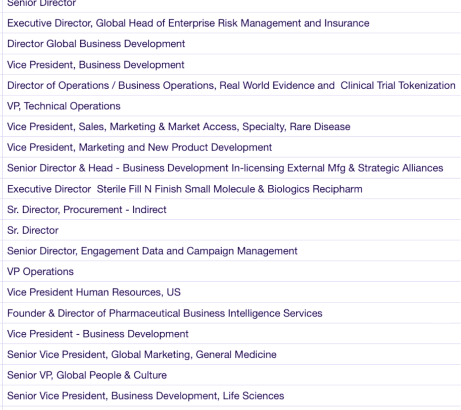 Example exports
