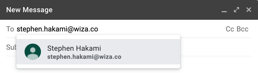 find an email address 3