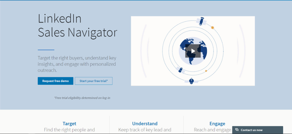 LinkedIn Sales Navigator, a powerful tool for sales professionals to find and connect with potential leads on LinkedIn.
