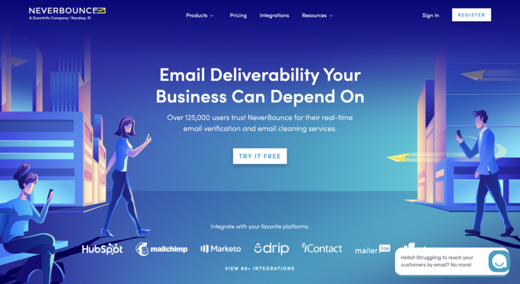 NeverBounce email verifier overview
