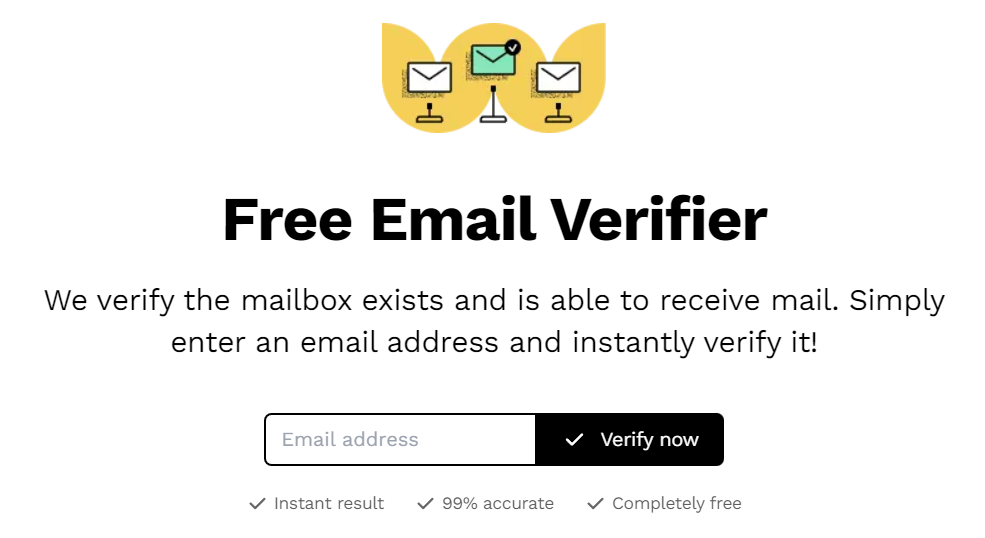 Wiza’s free email verifier